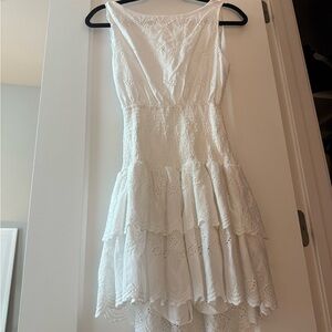 White Eyelet Romper